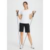 imagebaleaf womens Bermuda ShortsBlackdrawstring
