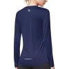 imagebaleaf Long Sleeve Workout Tops for Women Running Athletic Shirts Active Quick Dry Lightweight Moisture WickingNavy