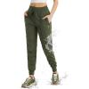 imagebaleaf Womens Joggers with Zip Pockets Hiking Pants Lightweight Quick Dry Water Resistant Track PantsArmy Green