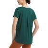 imagebaleaf Womens Short Sleeve Workout Shirts Athletic Running Yoga Tops with Curved Hem Quick Dry Sun TShirt UPF 50Green