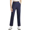 imagebaleaf Womens Travel Pants Lightweight Business Casual Work Pants Stretch Petite Ankle Golf Slacks with Pockets UPF50Navy Blue