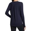 imagebaleaf womens SoftNavypleated