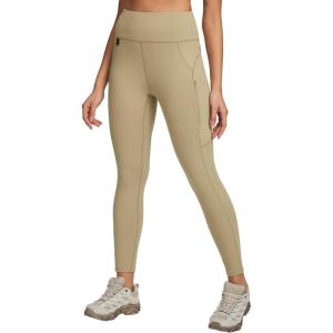imagebaleaf Womens High Waist Leggings with Pocket Hiking Pants Tummy Control 3 Pocket for Athletic Outdoor RunningTannin