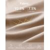 imagebaleaf Womens Golf Skirts with 5 Pockets High Waisted Skorts Tennis Athletic RunningKhaki
