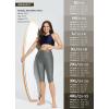 imagebaleaf Womens 14quot High Waisted Swim Capris Long Swim Shorts Knee Length UPF50 Swimsuit with Liner and PocketsDark Grey