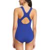 imagebaleaf Womens Racerback Athletic One Piece Modest Bathing SuitRoyal Blue