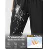 imagebaleaf Womens 13 Knee Length Hiking Shorts Quick Dry Water Resistant Lightweight Bermuda with PocketsBlack