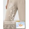 imagebaleaf Womens 13 Knee Length Hiking Shorts Quick Dry Water Resistant Lightweight Bermuda with PocketsKhaki