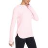 imagebaleaf Womens Sun Protection Hoodie Shirt UPF 50 Long Sleeve UV SPF TShirts Rash Guard Hiking Running Quick DryPink
