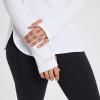 imagebaleaf Womens Sun Protection Hoodie Shirt UPF 50 Long Sleeve UV SPF TShirts Rash Guard Hiking Running Quick DryWhite