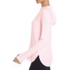 imagebaleaf Womens Sun Protection Hoodie Shirt UPF 50 Long Sleeve UV SPF TShirts Rash Guard Hiking Running Quick DryPink