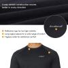 imagebaleaf Mens Long Sleeve Running Shirts Quick Dry Workout Shirts Athletic TShirts Lightweight Soft Fishing Tee TopsA001 Black