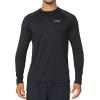 imagebaleaf Mens Long Sleeve Running Shirts Quick Dry Workout Shirts Athletic TShirts Lightweight Soft Fishing Tee TopsA001 Black