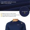 imagebaleaf Mens Long Sleeve Running Shirts Quick Dry Workout Shirts Athletic TShirts Lightweight Soft Fishing Tee TopsA004 Navy