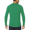imagebaleaf Mens Long Sleeve Running Shirts Quick Dry Workout Shirts Athletic TShirts Lightweight Soft Fishing Tee TopsA008 Forest Green