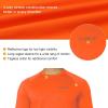 imagebaleaf Mens Long Sleeve Running Shirts Quick Dry Workout Shirts Athletic TShirts Lightweight Soft Fishing Tee TopsA009 Fluorescent Orange