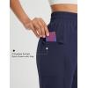 imagebaleaf Womens 7quot Athletic Shorts Quick Dry Running Workout Lightweight High Waisted Long Shorts with PocketsNavy Blue