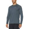 imagebaleaf Mens Long Sleeve Running Shirts Quick Dry Workout Shirts Athletic TShirts Lightweight Soft Fishing Tee TopsA007 Slate Grey