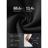 imagebaleaf Women Flare Capri Leggings with Pockets Yoga Pants Bootcut Casual Cotton Work Summer LoungeV Waistblack