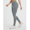 imagebaleaf Womens Cargo Leggings with Pockets Drawstring Tummy Control Scrunch Butt 78 Ankle Petite Yoga Pants RunningGrey