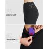 imagebaleaf Womens Cotton Flare Yoga Pants High Waisted Bootcut Bell Bottom Leggings Dressy Work Office TrousersBlack