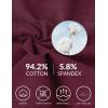 imagebaleaf Womens Cotton Flare Yoga Pants High Waisted Bootcut Bell Bottom Leggings Dressy Work Office TrousersBurgundy