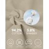 imagebaleaf Womens Cotton Flare Yoga Pants High Waisted Bootcut Bell Bottom Leggings Dressy Work Office TrousersKhaki