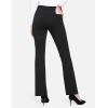 imagebaleaf Womens Dress Pants 29quot31quot Yoga Work Pants Straight LegBootcut Pull On Slacks Business Casual Office PocketsBlack