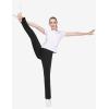 imagebaleaf Womens Dress Pants 29quot31quot Yoga Work Pants Straight LegBootcut Pull On Slacks Business Casual Office PocketsBlack