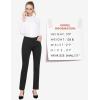 imagebaleaf Womens Dress Pants 29quot31quot Yoga Work Pants Straight LegBootcut Pull On Slacks Business Casual Office PocketsBlack