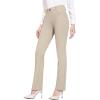 imagebaleaf Womens Dress Pants 29quot31quot Yoga Work Pants Straight LegBootcut Pull On Slacks Business Casual Office PocketsKhaki