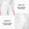 imagebaleaf Womens Dress Pants 29quot31quot Yoga Work Pants Straight LegBootcut Pull On Slacks Business Casual Office PocketsWhite