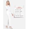 imagebaleaf Womens Dress Pants 29quot31quot Yoga Work Pants Straight LegBootcut Pull On Slacks Business Casual Office PocketsWhite