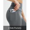 imagebaleaf Womens Flare Yoga Pants Fold Over Flared Leggings with Pockets Tummy Control Bootcut PantsDark Grey