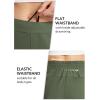 imagebaleaf Womens High Waist Running Shorts 25quot Athletic Workout Quick Dry Lightweight Sport Gym Shorts with Pockets SummerGreen