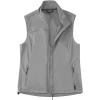imagebaleaf Womens Lightweight Vest Softshell Sleeveless Jacket Windproof Stand Collar with Zipper Pockets Running Hiking GolfLight Grey