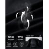 imagebaleaf Womens Long Sleeve Workout Athletic Shirts Lightweight Stretchy Running Yoga Tops with Cross Hem Thumb LoopBlack