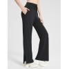 imagebaleaf Womens Loose Yoga Pants Wide Leg Athletic Pants High Waisted Casual Lounge Drawstring Sweatpants with PocketsBlack