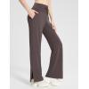 imagebaleaf Womens Loose Yoga Pants Wide Leg Athletic Pants High Waisted Casual Lounge Drawstring Sweatpants with PocketsBrown
