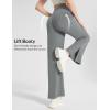 imagebaleaf Womens Loose Yoga Pants Wide Leg Athletic Pants High Waisted Casual Lounge Drawstring Sweatpants with PocketsDark Grey