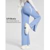 imagebaleaf Womens Loose Yoga Pants Wide Leg Athletic Pants High Waisted Casual Lounge Drawstring Sweatpants with PocketsLight Blue