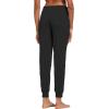 imagebaleaf Womens Sweatpants Cotton Joggers with Pockets Lounge Sweat Pants Tapered Casual Running Workout YogaBlack