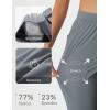 imagebaleaf Womens Travel Pants with Zipper Pockets Stretchy Work Pants Business Casual Slacks Golf Pants Dressy with PocketsDark Grey