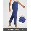 imagebaleaf Womens Travel Pants with Zipper Pockets Stretchy Work Pants Business Casual Slacks Golf Pants Dressy with PocketsNavy