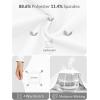 imagebaleaf Womens Wide Leg Dress Pants Stretch High Waist Yoga Pants Casual Slacks Pockets Pull On Travel Petite Plus SizeWhite