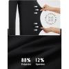 imagebaleaf Womens Yoga Dress Pants High Waist Travel Wide Leg with Pockets Stretch Casual Work SweatpantsBlack