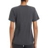 imagebaleaf Womens Workout Tops Short Sleeve Loose Fit Yoga Athletic Shirts Lightweight Moisture Wicking Running TopGrey