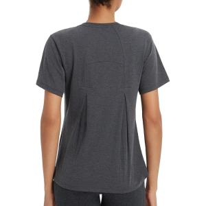 imagebaleaf Womens Workout Tops Short Sleeve Loose Fit Yoga Athletic Shirts Lightweight Moisture Wicking Running TopGrey