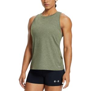 imagebaleaf Workout Tank Tops for Women Sleeveless Running Athletic Loose Fit Yoga Tops Active Shirts Sports Gym ExerciseRacerbackheather Green