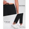 imagebaleaf Womens Fleece Lined Pants Stretch Water Resistant Winter Thermal Travel Pants Cold Weather Gear Pockets Work GolfBlack